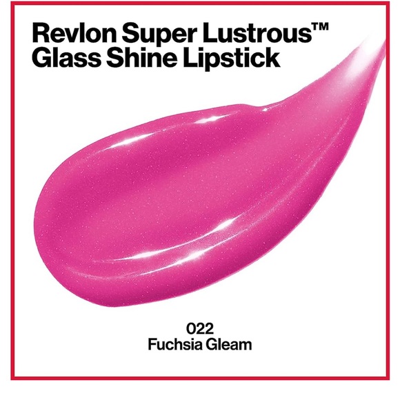 REVLON 022 Super Lustrous Glass Shine Lipstick, Moisturizing Lip Color Aloe new* - Picture 2 of 7